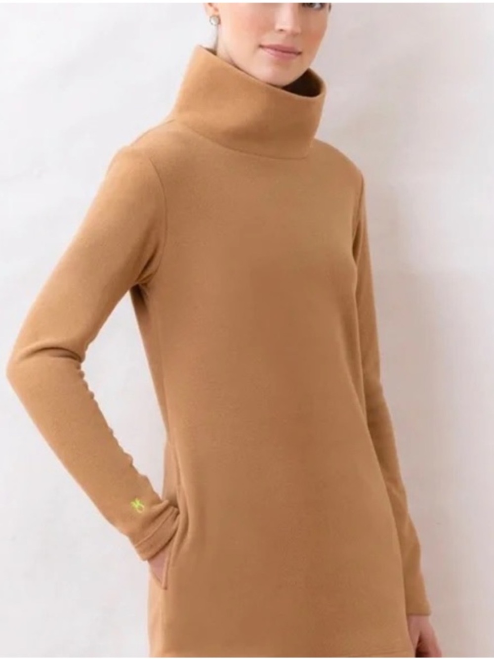Dudley Stephens Vello Fleece Cobble Hill Turtleneck